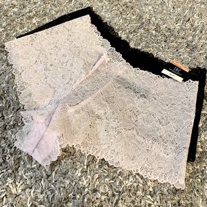 I•N•C- 2 Pair Boy-short Lace Panties